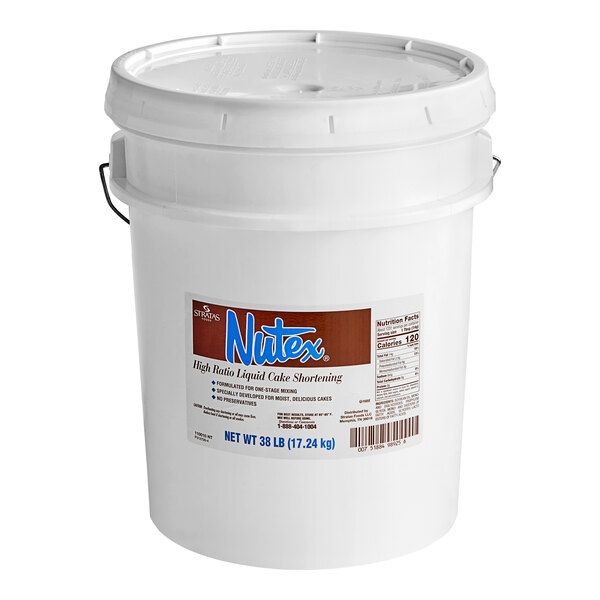 Stratas Nutex HiRatio Liquid Cake Shortening 38 lb.
