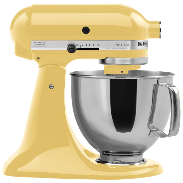 KitchenAid Majestic Yellow Mixer, 5 Qt staurantStore