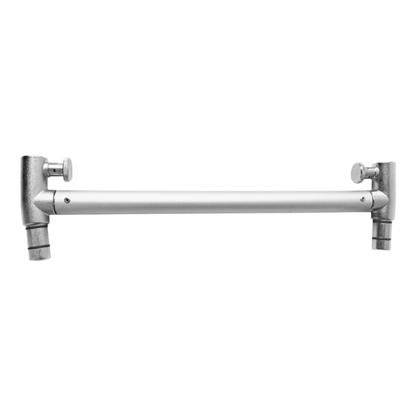 A silver metal CRB Cleaning Systems lower handle with a crossbar.