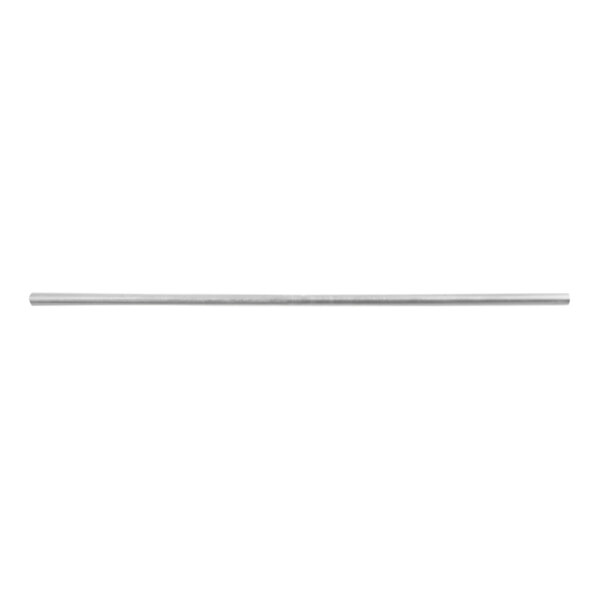 A long metal rod with a silver handle.