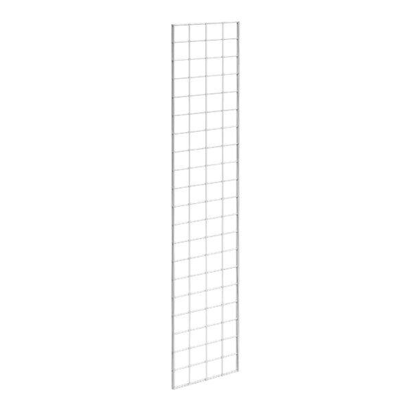 Econoco 12" x 60" White Steel Grid Panel