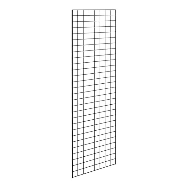 Econoco 24" x 84" Black Steel Grid Panel