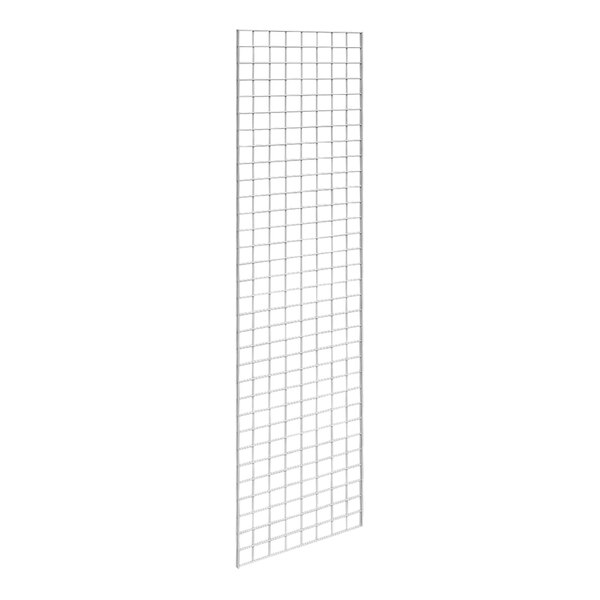 Econoco 24" x 96" White Steel Grid Panel