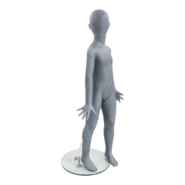 High Quality Fiberglass Child Mannequin Standing Realistic Boy