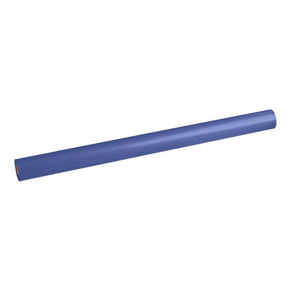 Table Mate 40" x 300' Navy Blue Plastic Table Cover Roll