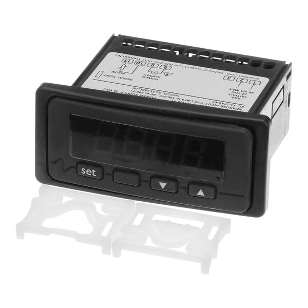 A black electronic Hatco digital controller with a display.