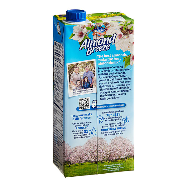 Almond Breeze Almond Milk 32 fl. oz. 12/Case