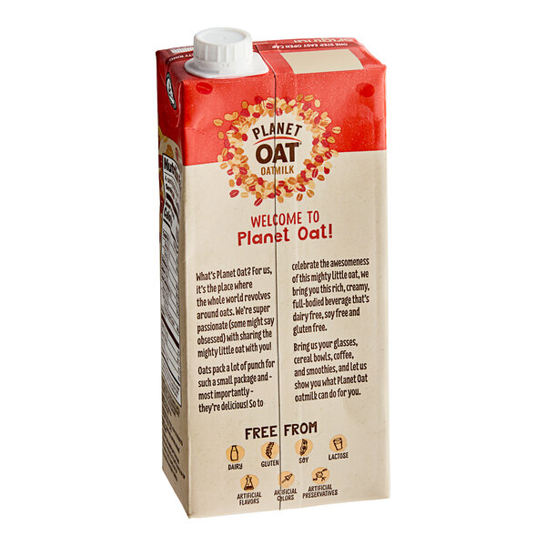 Planet Oat Original Oat Milk 32 fl. oz. - 6/Case