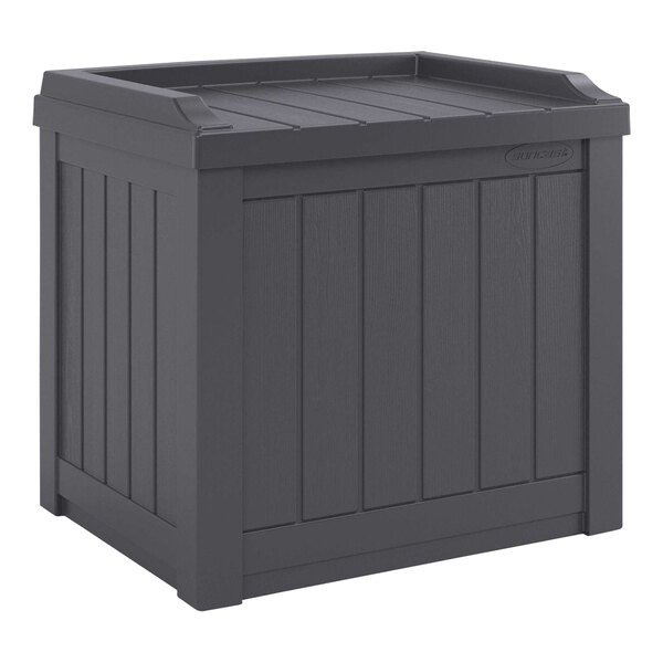 Suncast 22 Gallon Cyberspace Resin Outdoor Storage Deck Box SS601C