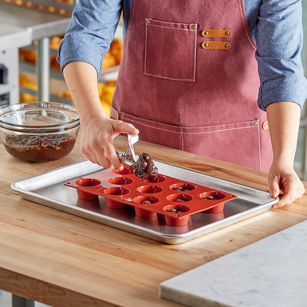 Pavoni Formaflex 11 Compartment Muffins Silicone Baking Mold FR020 1