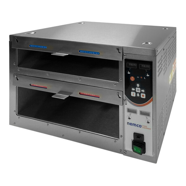 Nemco Hot Hold 6070TF Dry / Moist Food Warmer for (2) 2 1/2" and (2) 4