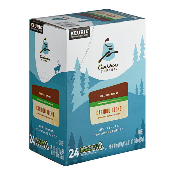 Caribou Coffee Decaf Caribou Blend Single Serve Keurig® KCup® Pods