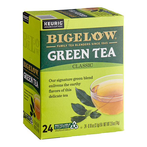 Bigelow Green Tea Single Serve Keurig® KCup® Pods 24/Box