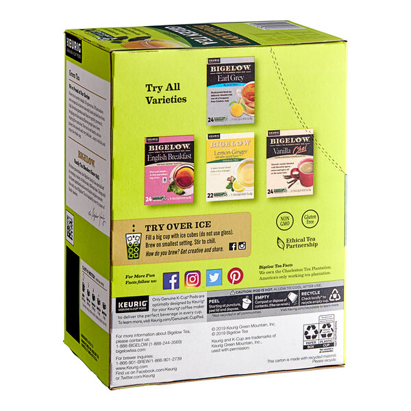 Bigelow Green Tea Single Serve Keurig® KCup® Pods 24/Box