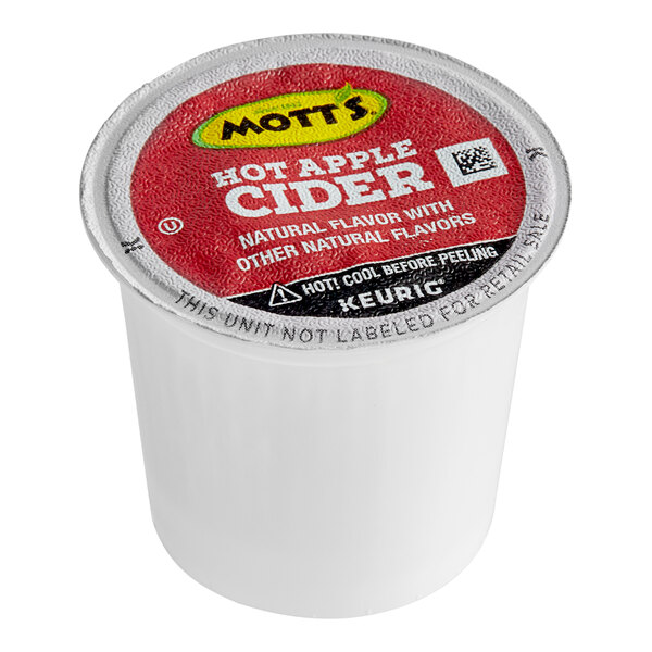 Mott's Hot Apple Cider Single Serve Keurig® KCup® Pods 24/Box