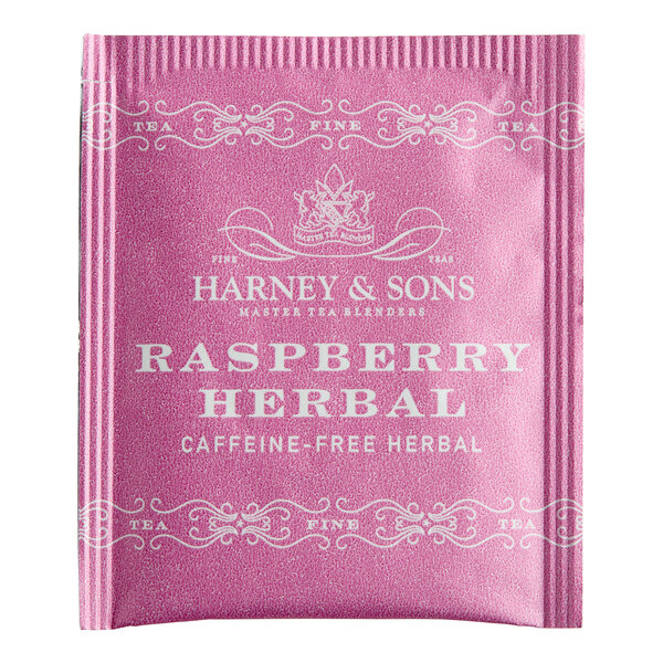 Harney & Sons Raspberry Herbal Tea Bags 50/Box