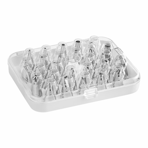 Wilton 29Piece Stainless Steel Piping Tip Decorating Set 191001671