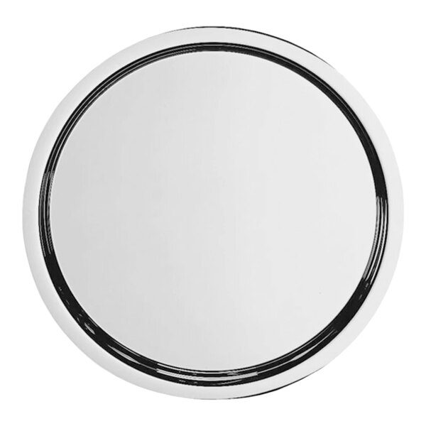 A WMF stainless steel round serving tray.