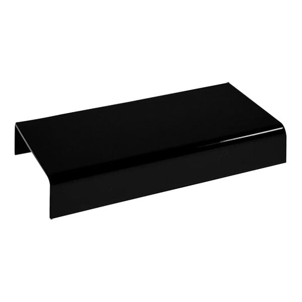 A black rectangular Dalebrook acrylic riser.