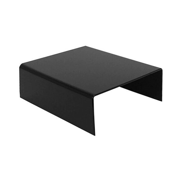 A black rectangular Dalebrook acrylic riser.