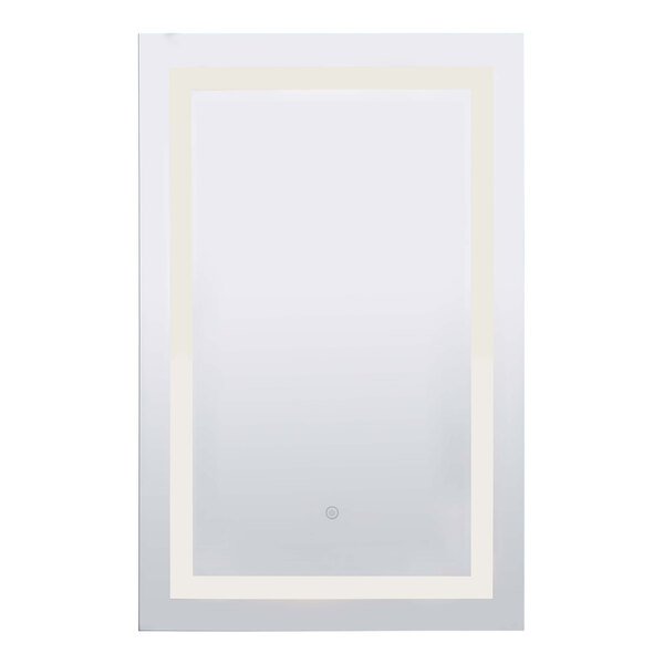 Canarm 28" x 36" Rectangular LED Touch Button Mirror
