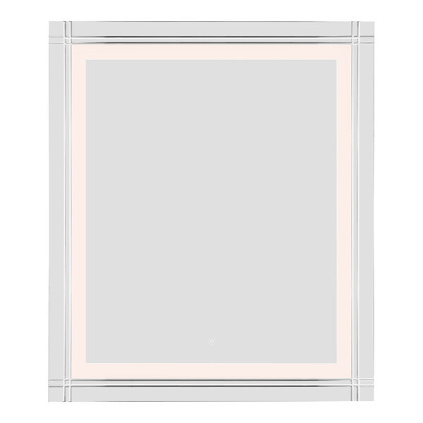 A white rectangular frame with a pink border.