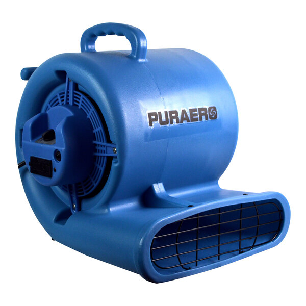 PURAERO PA-330-AM-BL Blue 3-Speed Air Mover - 2,550 CFM, 115V