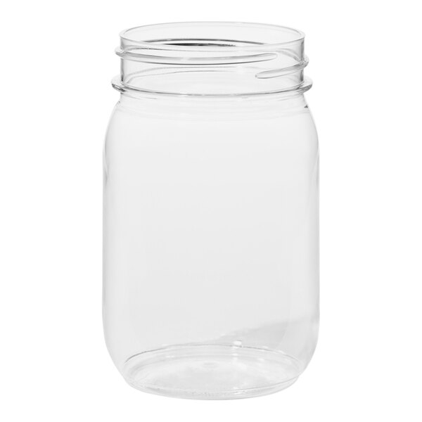 Tossware POP 16 oz. Plastic Mason Jar 48/Case