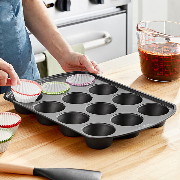 Muffin Top Pan Perfect Results Premium Non-Stick Bakeware, 12-Cup