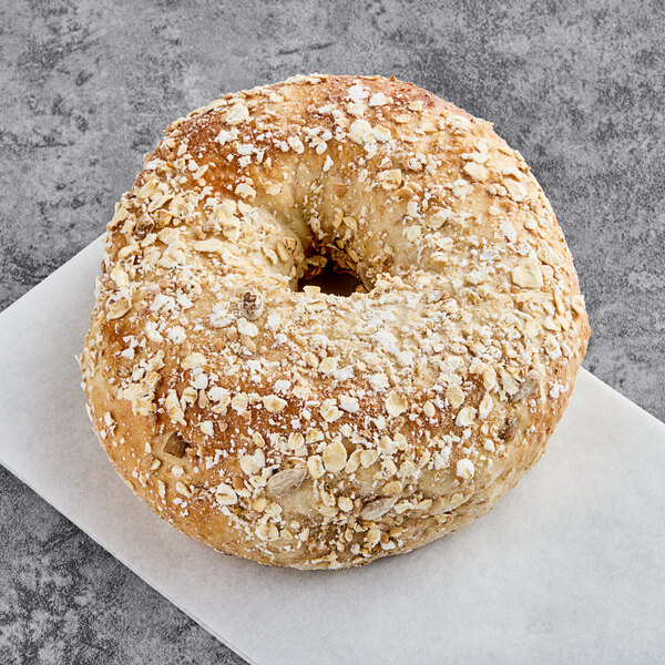 Just Bagels Authentic New York Multigrain Bagel 4 oz. 48/Case