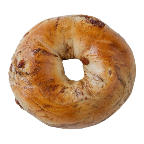 Just Bagels Authentic New York Cinnamon Raisin Bagel 4 oz. 48/Case