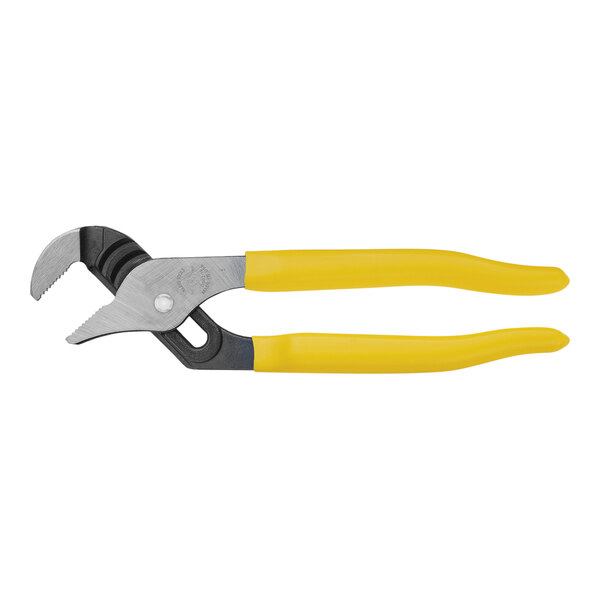 Klein Tools 10" Pump Pliers with yellow and black handles.