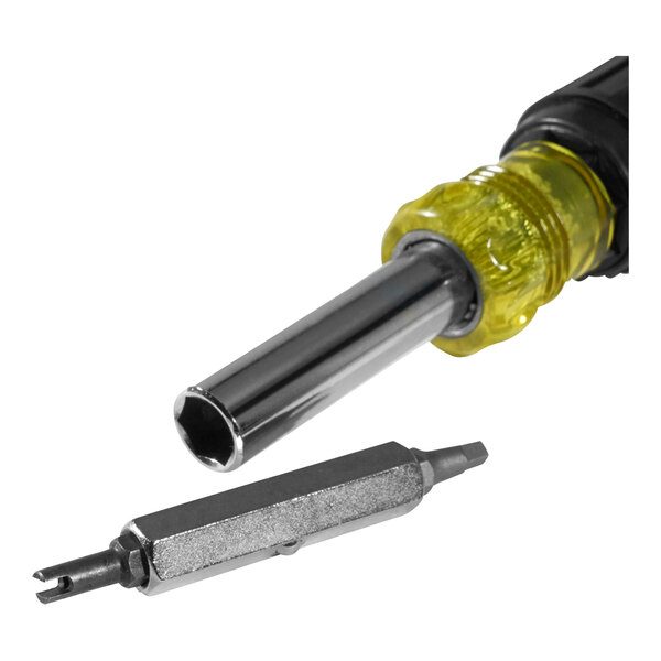 Klein Tools 11in1 MultiBit Screwdriver / Nut Driver with Schrader