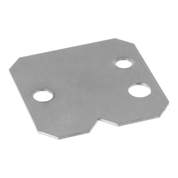 A metal AccuTemp restrictor plate with holes.