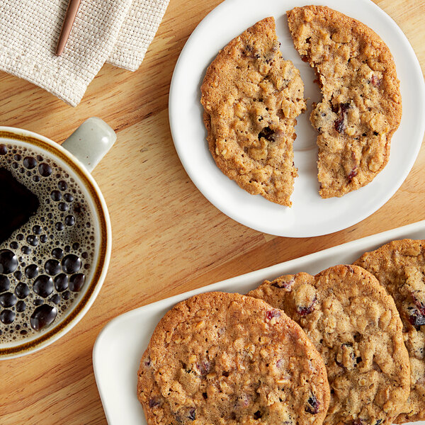 Otis Spunkmeyer Sweet Discovery Preformed Cranberry Oatmeal Cookie