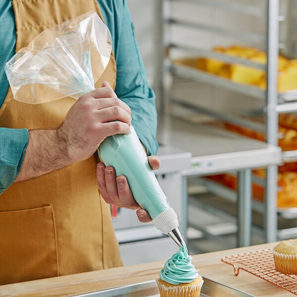 Choice 24" Clear Disposable Pastry Bag - 100/Roll