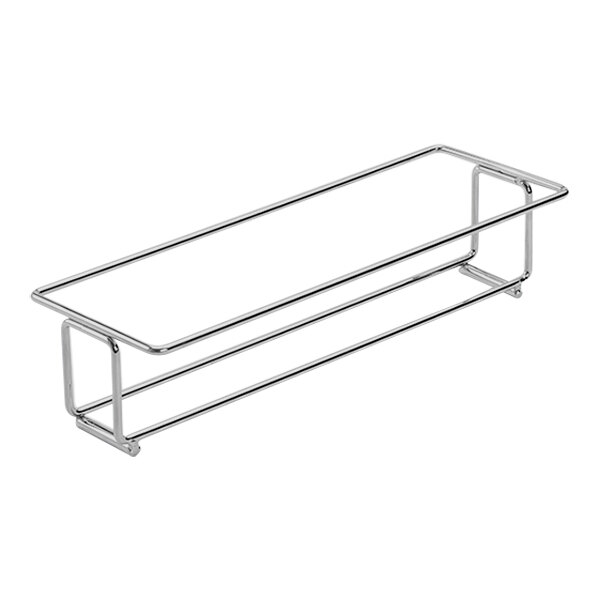 An American Metalcraft chrome plated iron shaker caddy attachment with two shelves.