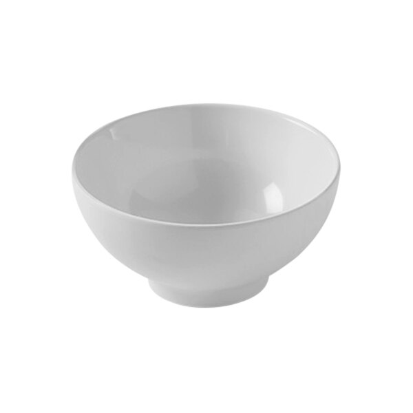 An American Metalcraft white melamine noodle bowl.