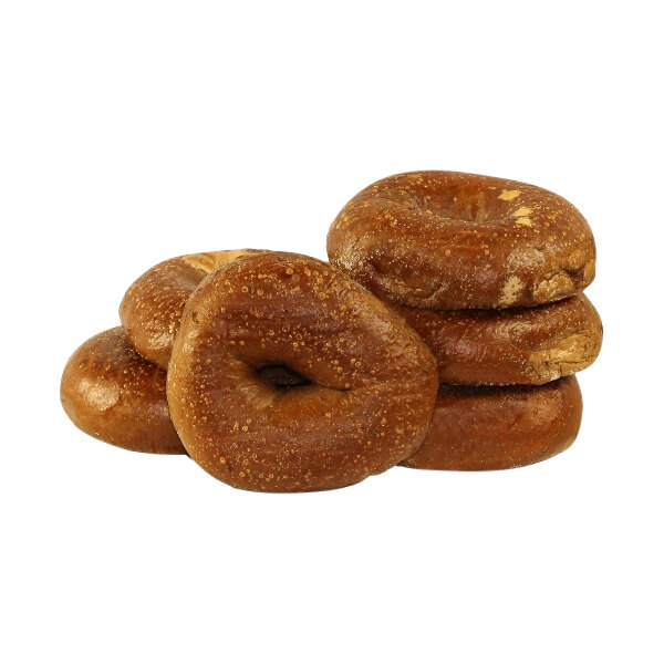 Just Bagels Authentic New York Pumpernickel Bagel 4 oz. 48/Case