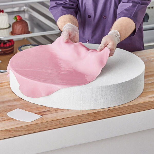 Baker's Lane 24" x 4" Foam Round Cake Dummy