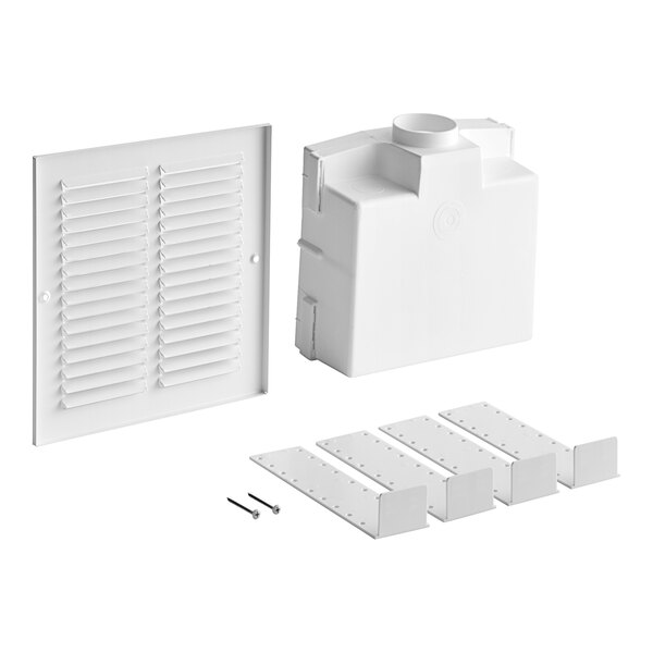 Oatey 39010 SureVent Air Admittance Valve Wall Box with Metal Grille Faceplate