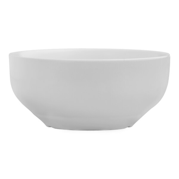 A case of white Santa Anita stoneware bowls.
