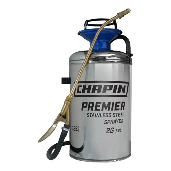 Chapin Premier 1253 2 Gallon Stainless Steel Tank Sprayer