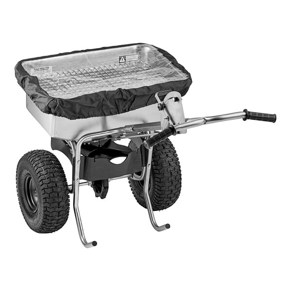 Chapin 100 lb. Professional Stainless Steel Broadcast Salt Spreader 82500B