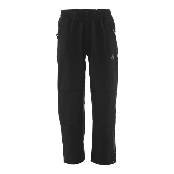 A pair of black Refrigiwear insulated pants with pockets.