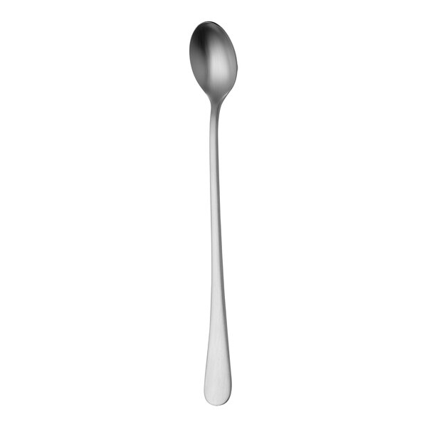 A RAK Youngstown stainless steel iced tea spoon with a long handle.