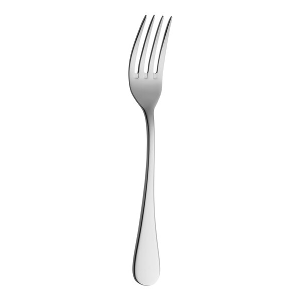 A RAK Youngstown Kampton stainless steel dinner fork with a silver handle.