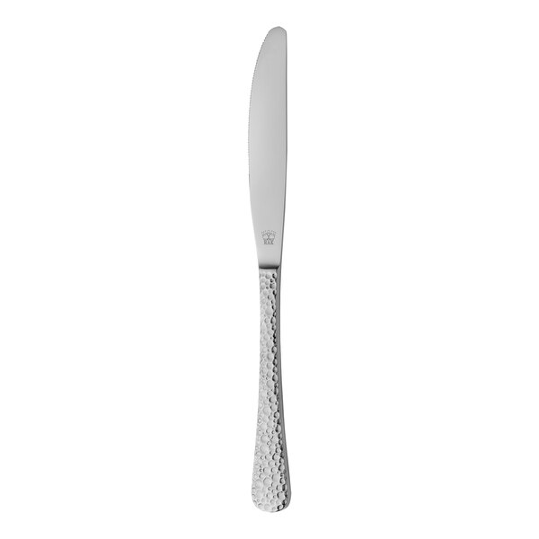 A RAK Youngstown Sparkle stainless steel dessert knife with a handle.