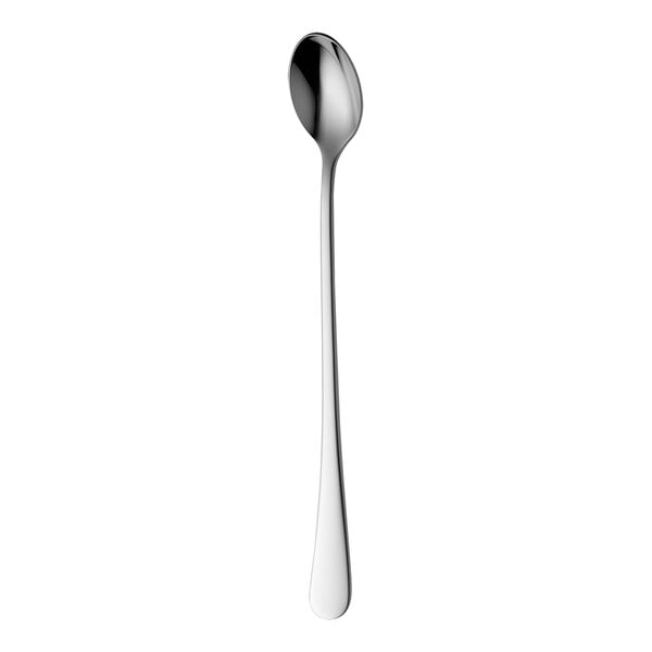 A RAK stainless steel iced tea spoon with a long handle and silver finish.