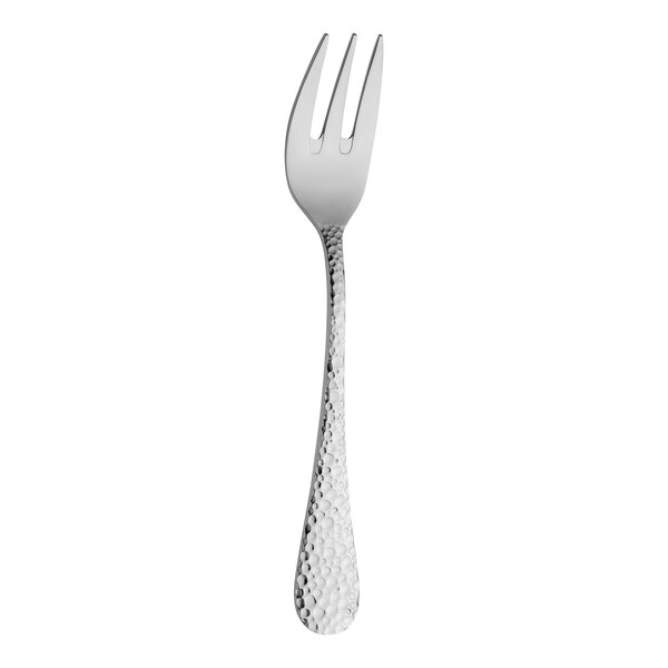 A RAK Youngstown stainless steel fish fork with a silver handle.